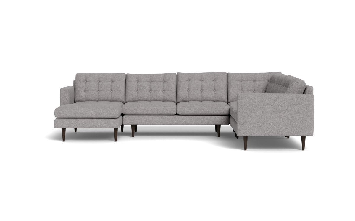 Wallace 131" Corner Sectionals w. Left Chaise - Merit Graystone