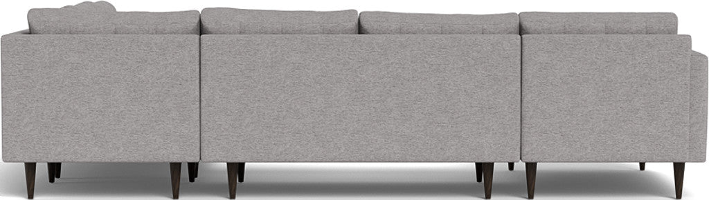 Wallace 131" Corner Sectionals w. Left Chaise - Merit Graystone