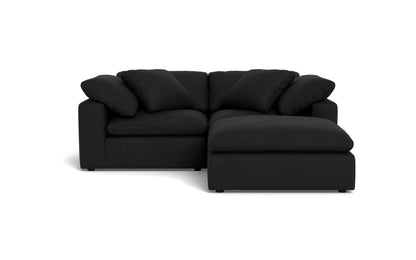 Fluffy 2 Piece Sofa w/Otto - Merit Onyx