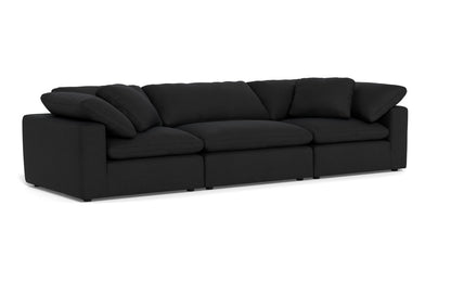 Fluffy 3pc Sofa - Merit Onyx