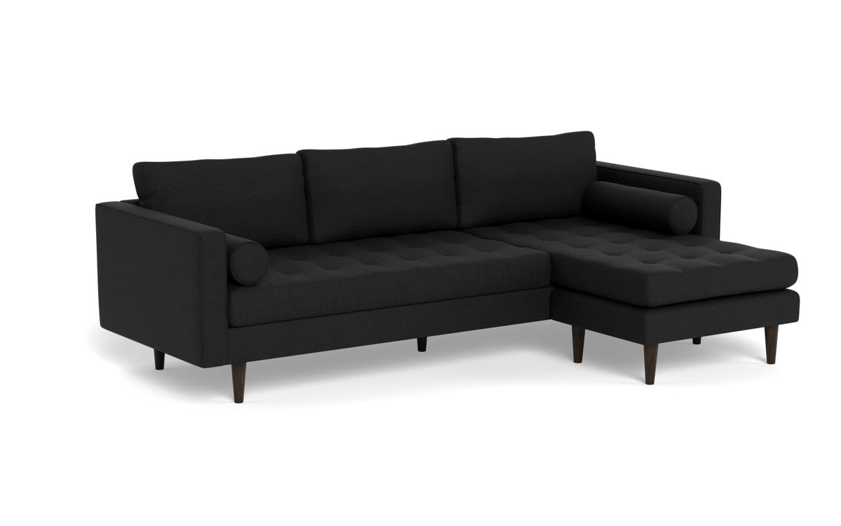 Ladybird 104" Reversible Sofa Chaise - Merit Onyx