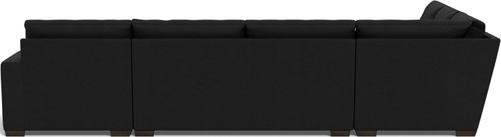 Mas Mesa 162" Deep Corner Sectionals w. Right Chaise - Merit Onyx