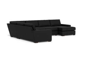 Mas Mesa 162" Deep Corner Sectionals w. Right Chaise - Merit Onyx