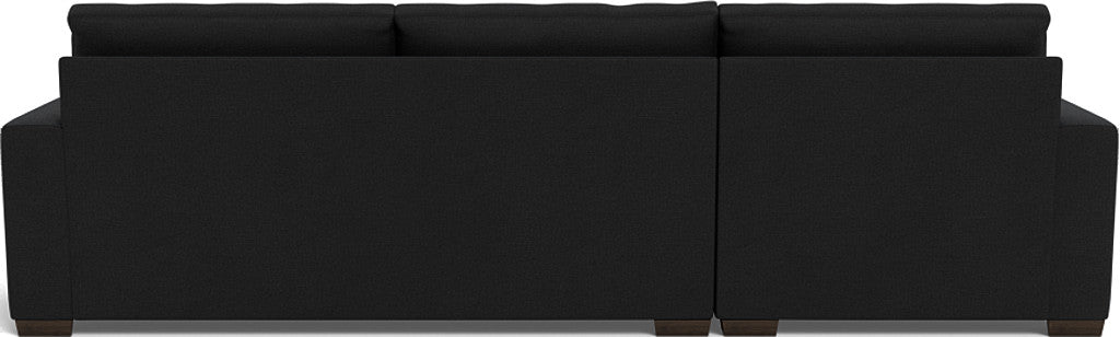 Mas Mesa 123" Deep Left Chaise Sectional - Merit Onyx