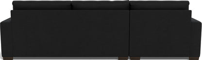 Mas Mesa 123" Deep Left Chaise Sectional - Merit Onyx