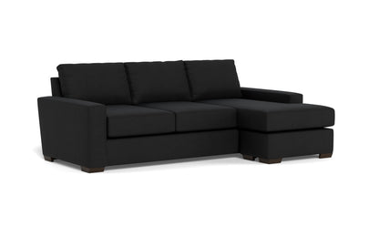 Mas Mesa 101" Deep Reversible Sofa Chaise - Merit Onyx