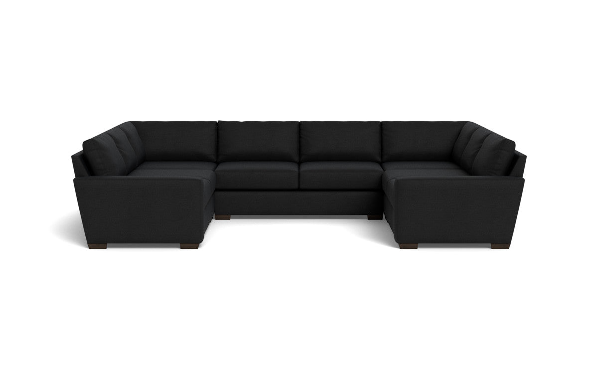 Mas Mesa 166" Deep Condo U Sectional - Merit Onyx