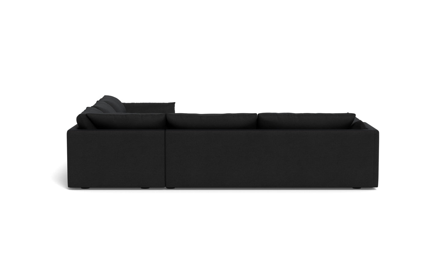 SoCo 124" Corner Sectional - Merit Onyx