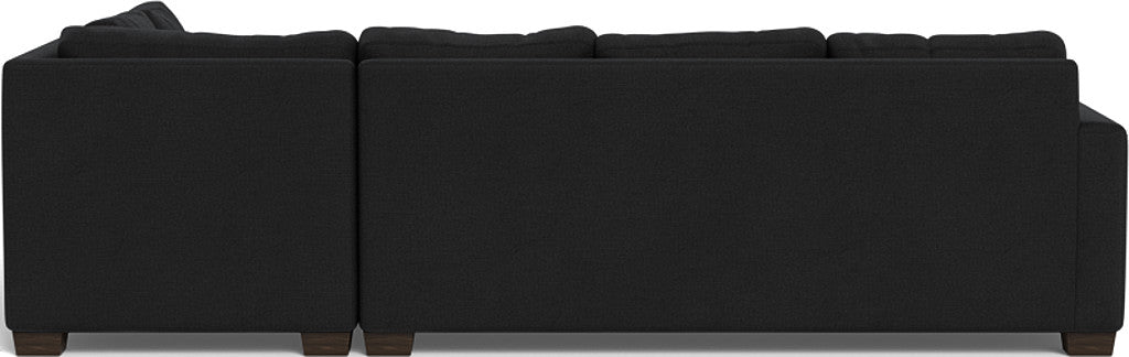 Track 121" Right Chaise Sectional - Merit Onyx