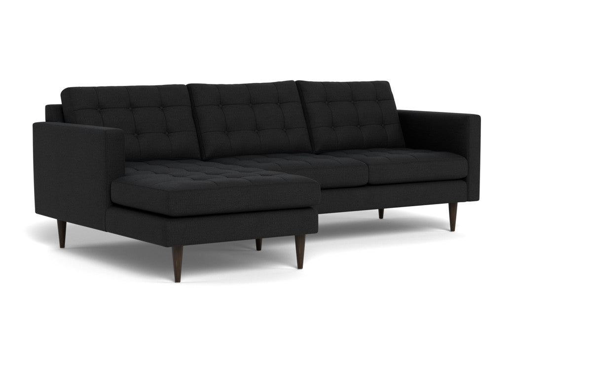Wallace 98" Left Chaise Sectional - Merit Onyx