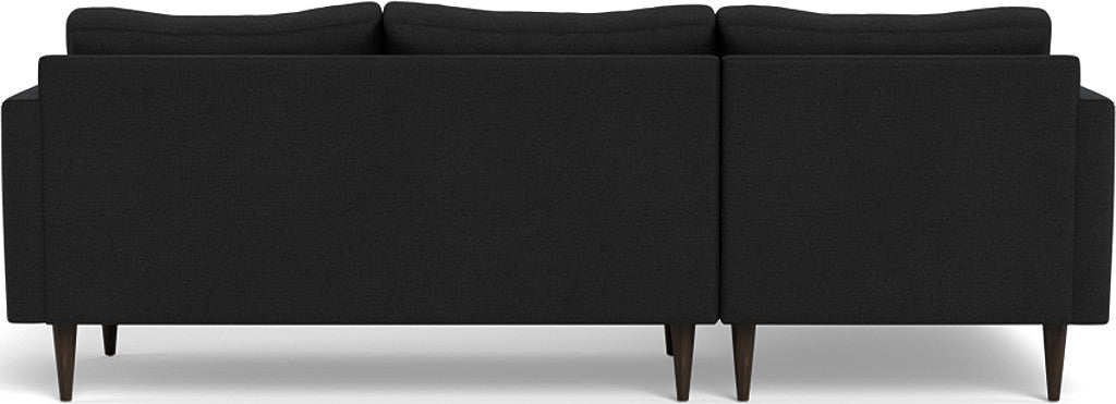 Wallace 98" Untufted Left Chaise Sectional - Merit Graystone