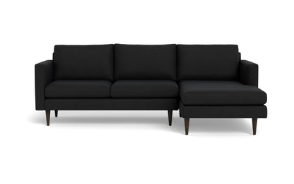 Wallace 98" Untufted Right Chaise Sectional - Merit Graystone
