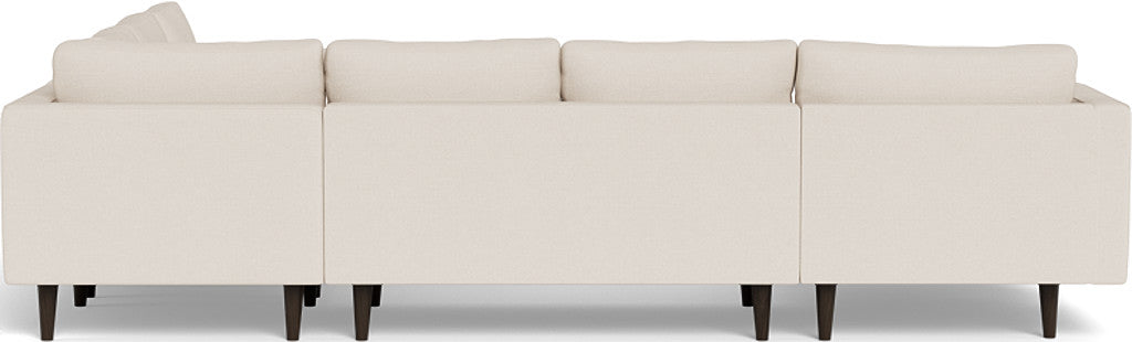 Ladybird 133" Corner Sectional with Left Chaise - Merit Snow