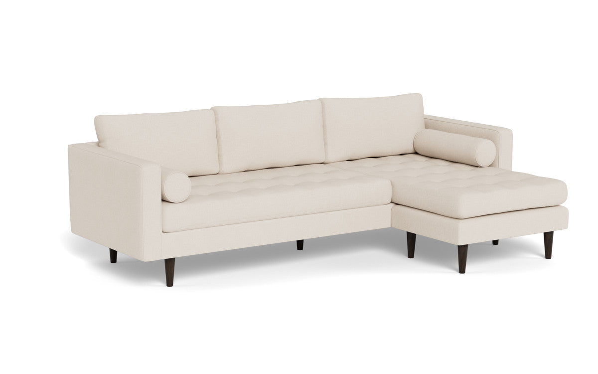 Ladybird 104" Reversible Sofa Chaise - Merit Snow