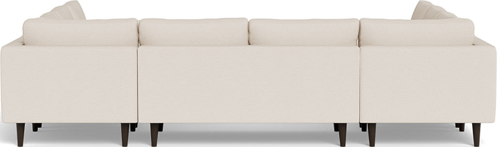 Ladybird 134" U Sectional - Merit Snow