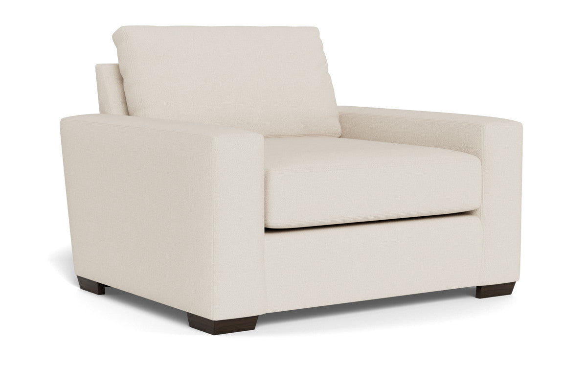 Mas Mesa 52" Deep Arm Chair - Merit Snow