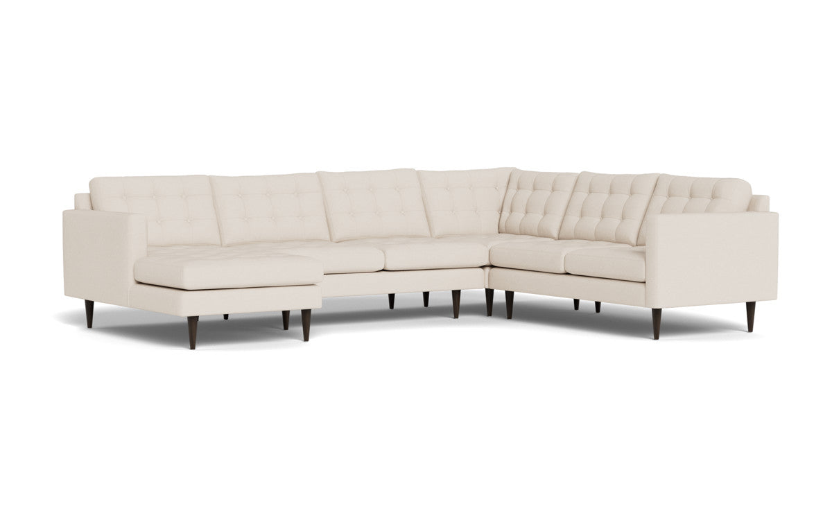 Wallace 131" Corner Sectionals w. Left Chaise - Merit Snow