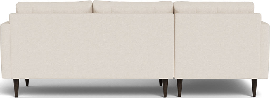 Wallace 98" Left Chaise Sectional - Merit Snow