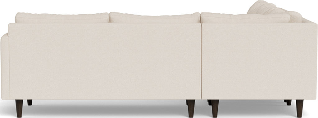 Wallace 102" Untufted Corner Sectional - Merit Snow