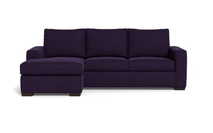 Mesa 101" Reversible Sofa Chaise - Superb Amethyst