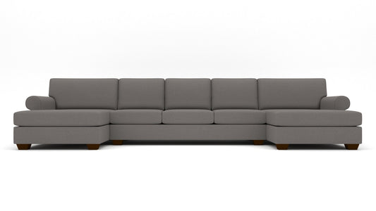 Manor Double Chaise With Armless Sofa