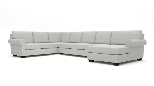 Manor 172" Large Corner Sectional With Raf Chaise - Villa Dove