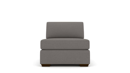 Mas Mesa Deep Armless Chair - Peyton Slate