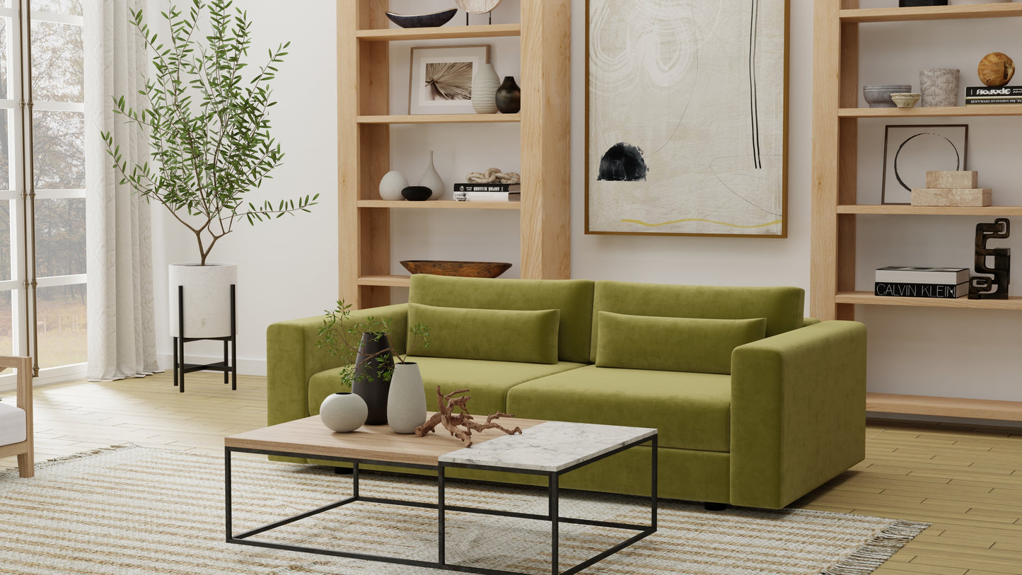 Menchaca 88" Sofa - Amigo II Garden