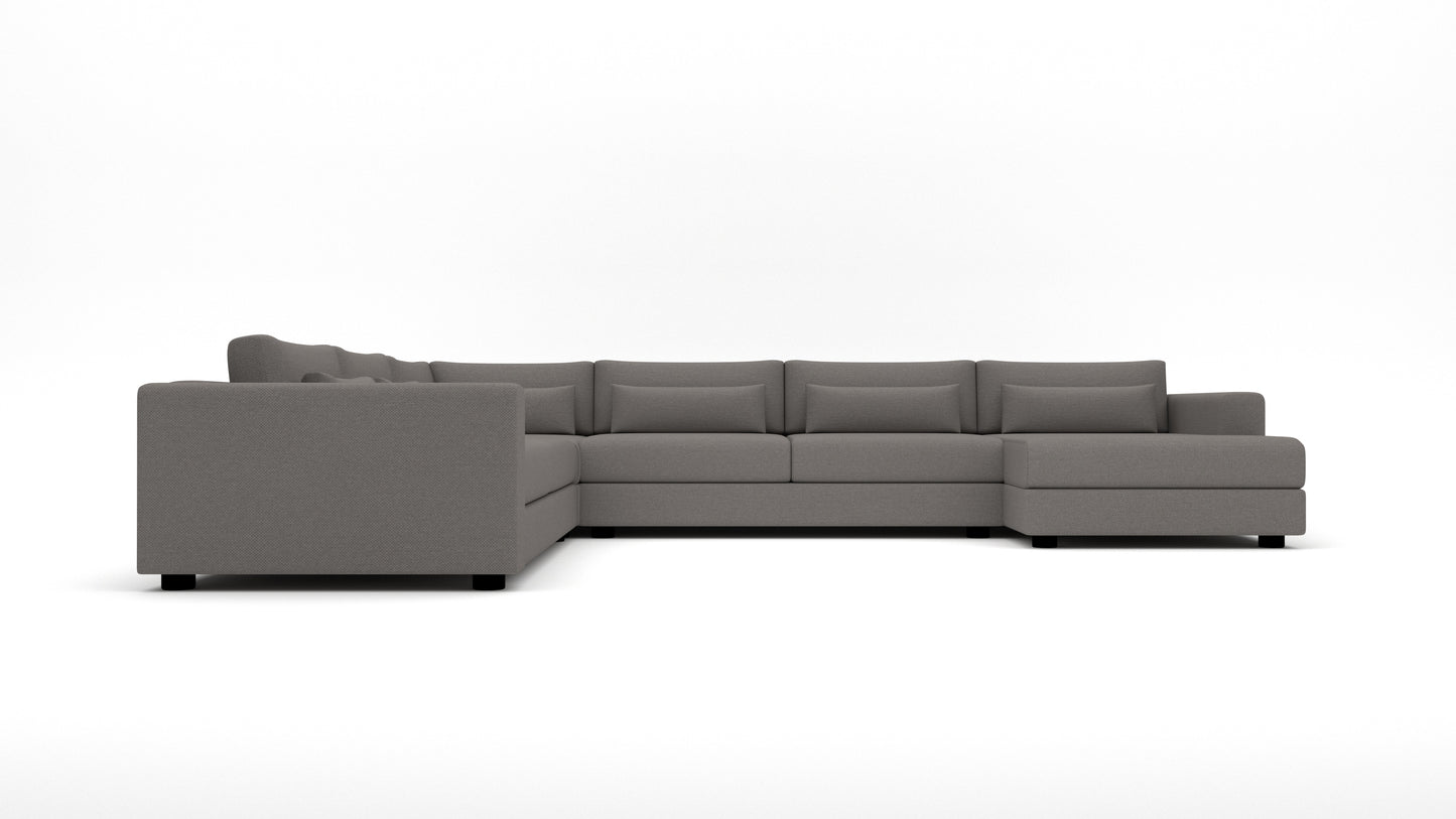 Menchaca Corner Sectional W. Right Chaise