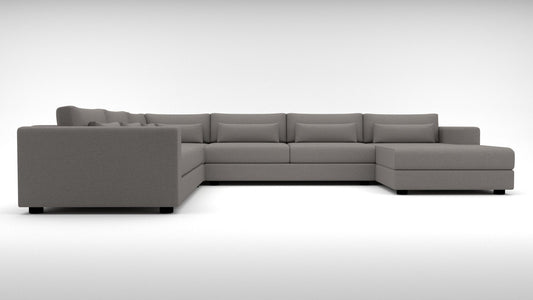 Menchaca Corner Sectional W. Right Chaise