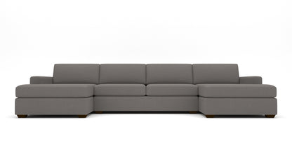 Mesa Double Chaise With Armless Loveseat