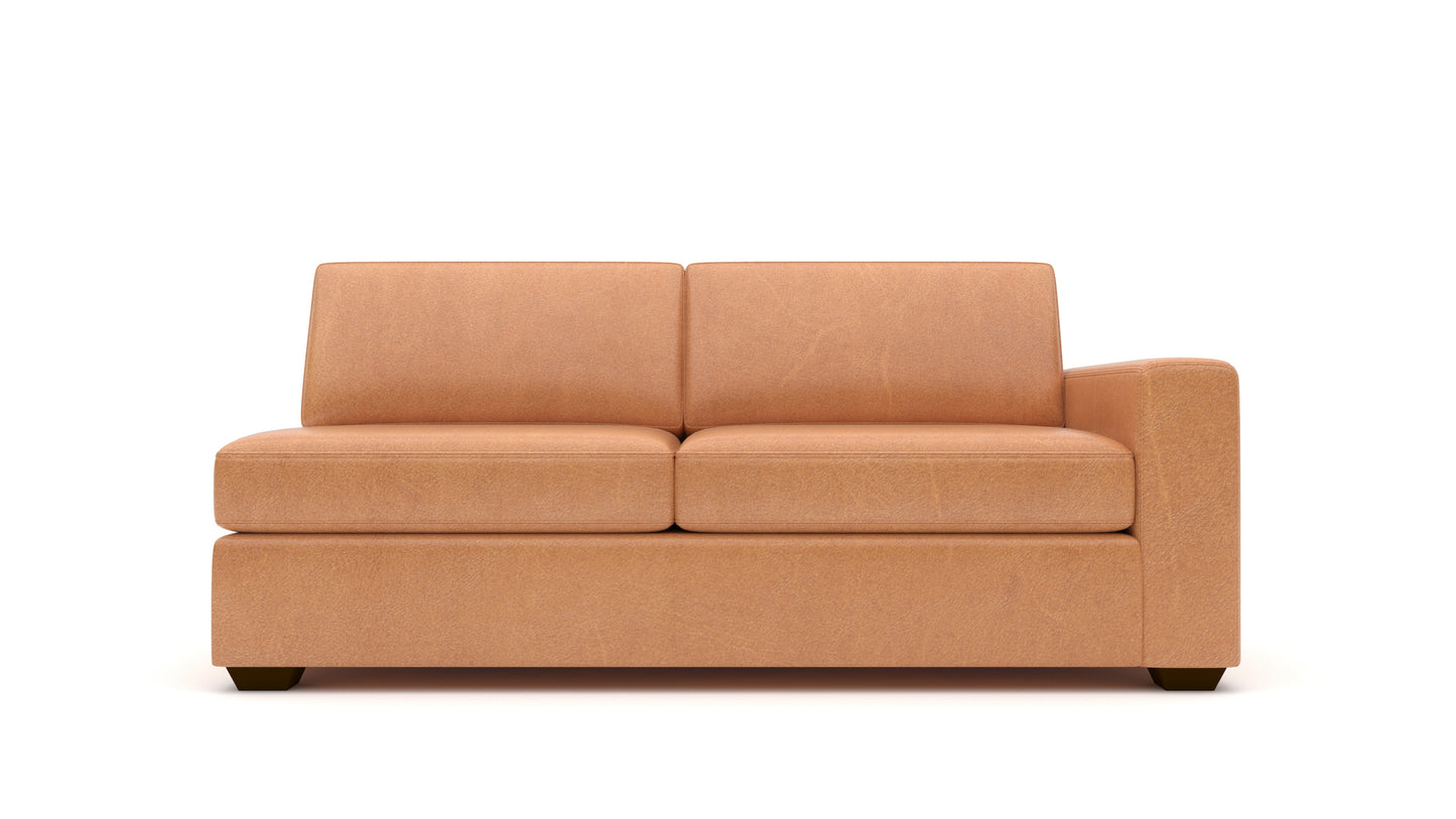 Mesa Leather Raf Condo Sofa - HUDSON LAGER