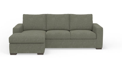 Mesa 101" Reversible Sofa Chaise - Nepal Olive