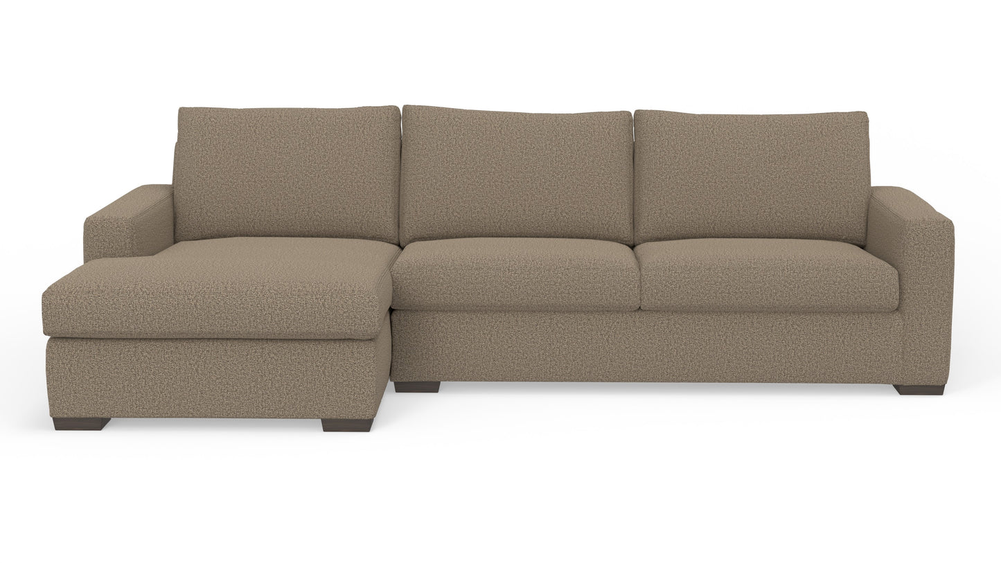 Mesa 123" Left Chaise Sectional - Celine Cub