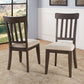 Nara Dark Dining Chairs (pr)