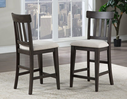 Nara 24" Counter Stools (pr) - Dark