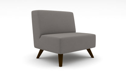 Niko Armless Chair - Peyton Slate