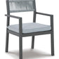 Elliana Outdoor Dining Arm Chairs (pr)