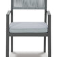 Elliana Outdoor Dining Arm Chairs (pr)