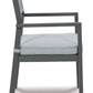 Elliana Outdoor Dining Arm Chairs (pr)