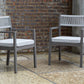 Elliana Outdoor Dining Arm Chairs (pr)