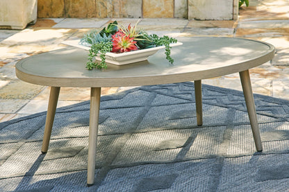 Hidden Valley Outdoor Oval Cocktail Table