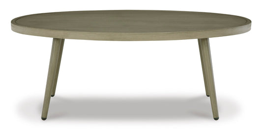 Hidden Valley Outdoor Oval Cocktail Table -