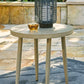 Hidden Valley Outdoor Round End Table