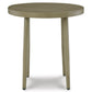 Hidden Valley Outdoor Round End Table