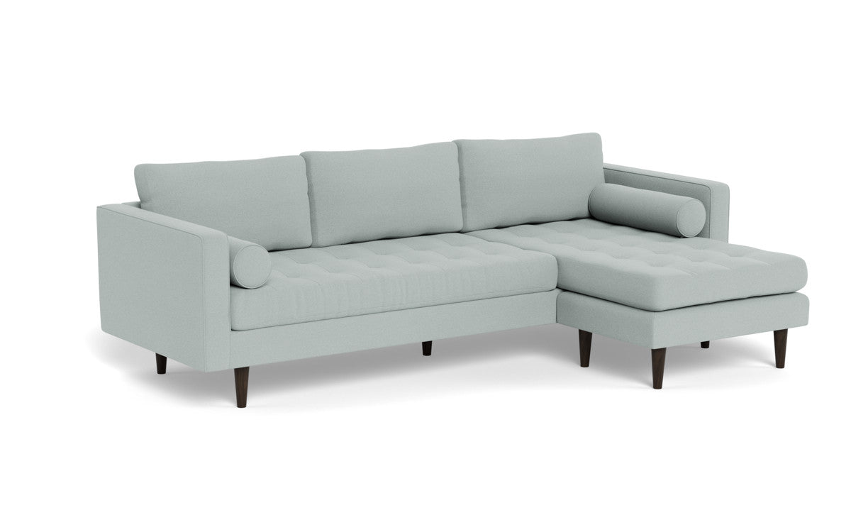 Ladybird 104" Reversible Sofa Chaise - Peyton Light Blue