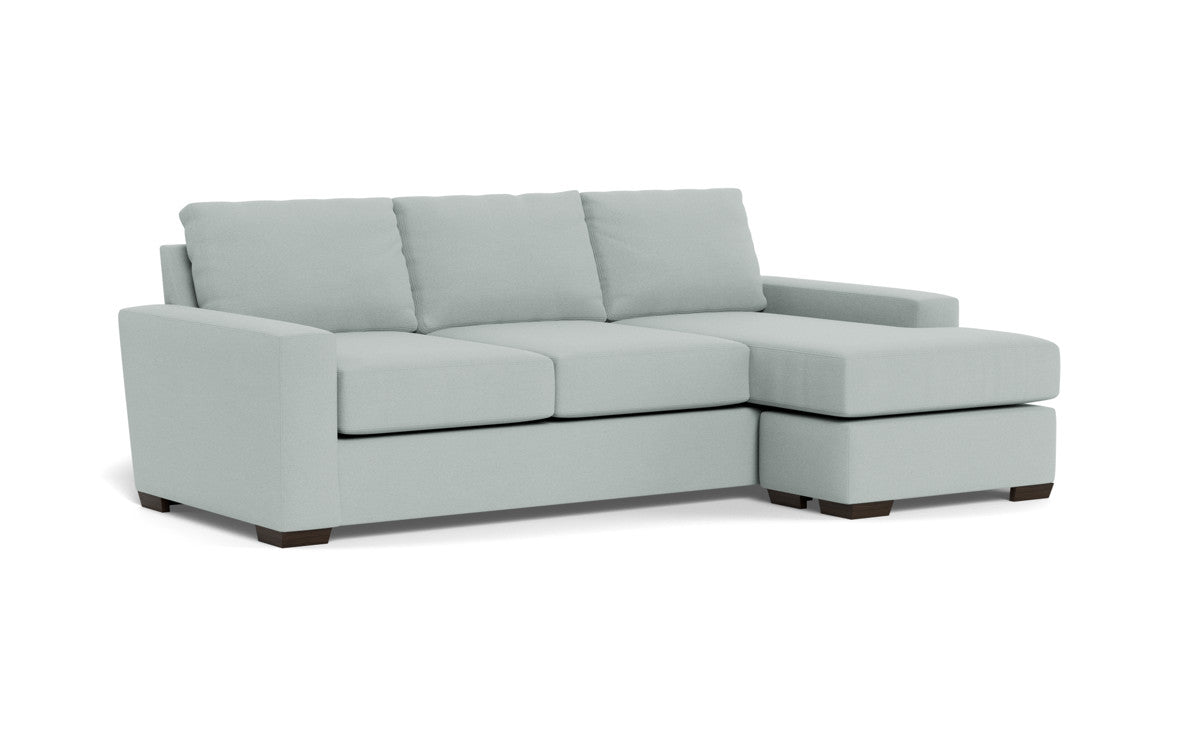 Mas Mesa 101" Deep Reversible Sofa Chaise - Peyton Light Blue