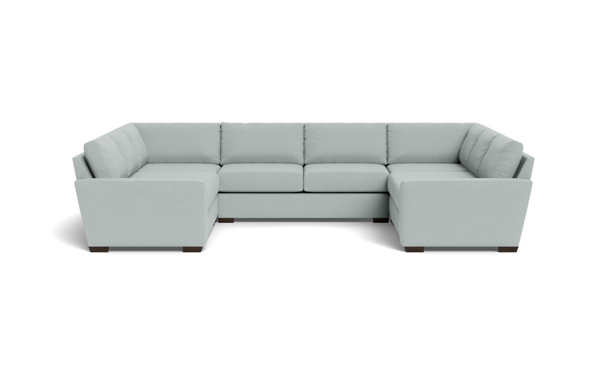 Mas Mesa 166" Deep Condo U Sectional - Peyton Light Blue