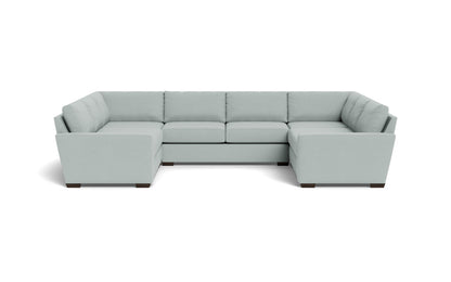 Mas Mesa 166" Deep Condo U Sectional - Peyton Light Blue