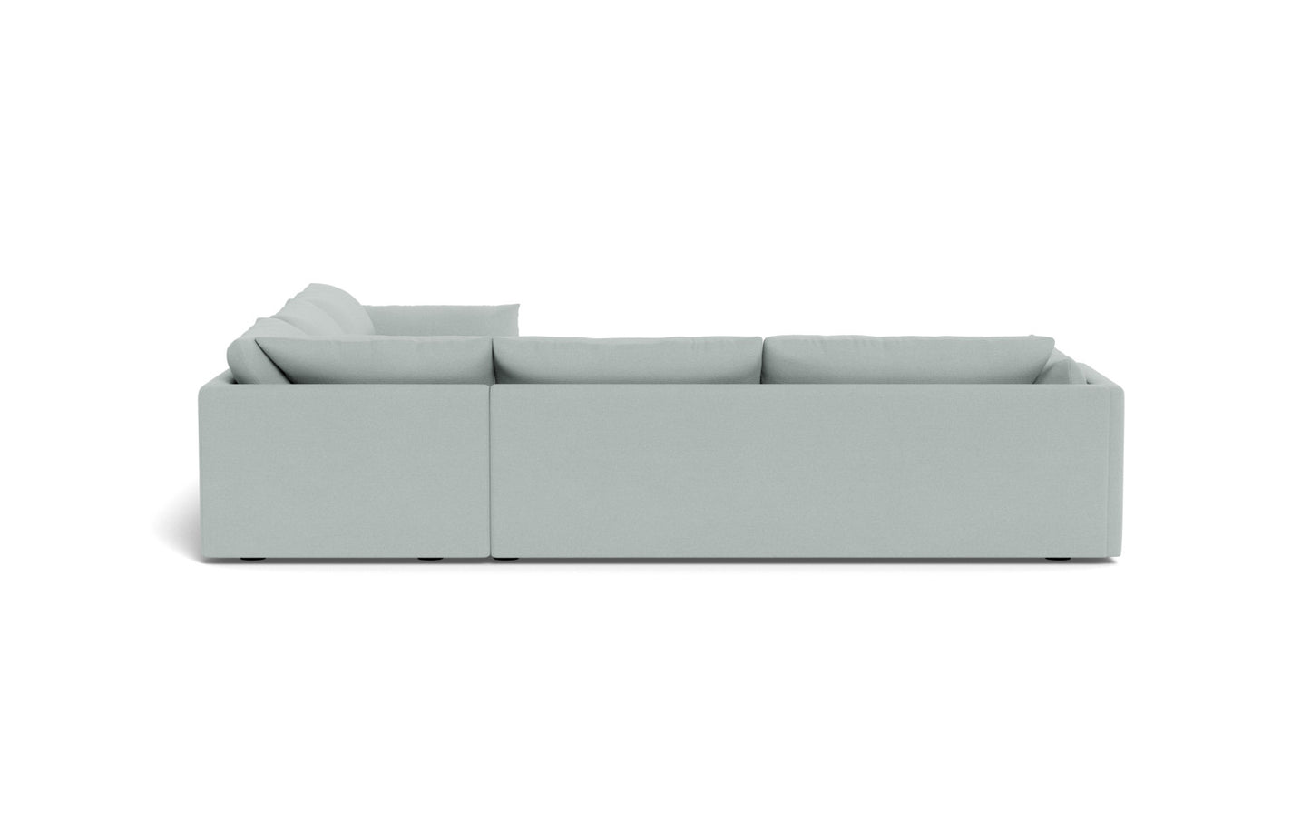 SoCo 124" Corner Sectional - Peyton Light Blue